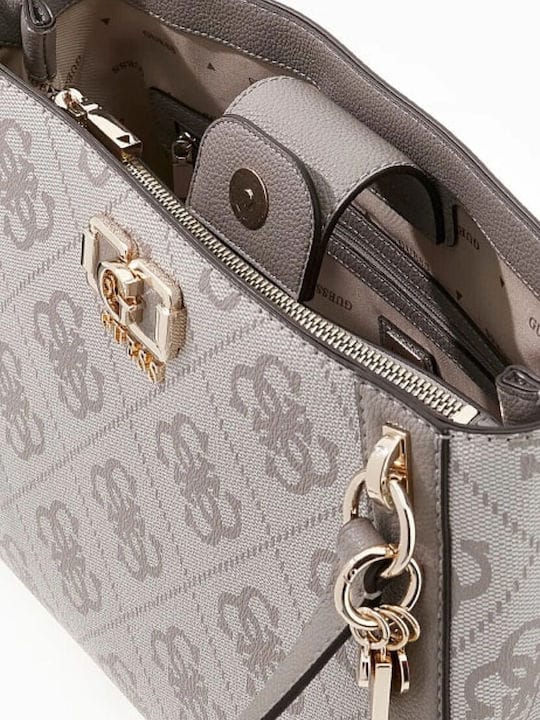 Γυναικεία τσάντα ώμου Guess OS990122 dark taupe logo Γυναικεία τσάντα ώμου Guess OS990122 dark taupe logo Shoulder Bags Guess