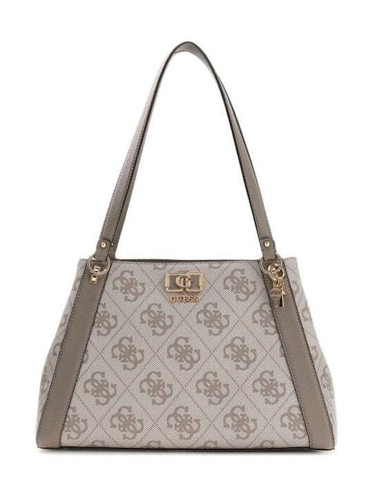 Γυναικεία τσάντα ώμου Guess OS990122 dark taupe logo Γυναικεία τσάντα ώμου Guess OS990122 dark taupe logo Shoulder Bags Guess
