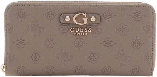 Γυναικείο πορτοφόλι Guess PD9529146 dark taupe Γυναικείο πορτοφόλι Guess PD9529146 dark taupe WALLETS Guess