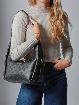 Γυναικεία τσάντα ώμου μαύρη Guess PD966502 Γυναικεία τσάντα ώμου μαύρη Guess PD966502 Shoulder Bags Guess