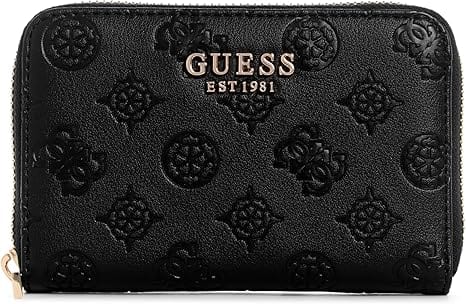 Γυναικείο πορτοφόλι Guess μαύρο PD9665140 Γυναικείο πορτοφόλι Guess μαύρο PD9665140 WALLETS guess