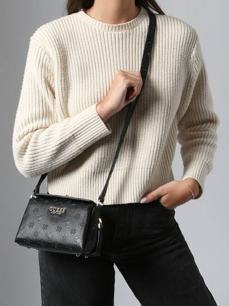 Γυναικεία τσάντα χιαστί Guess μαύρη PD966573 Γυναικεία τσάντα χιαστί Guess μαύρη PD966573 Crosswise Guess