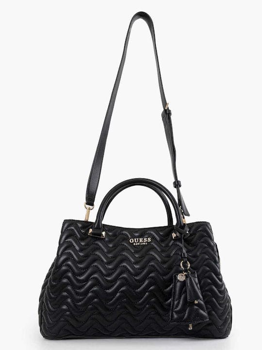 Γυναικεία τσάντα χειρός/χιαστί Guess μαύρη QG965307 Γυναικεία τσάντα χειρός/χιαστί Guess μαύρη QG965307 Handbag Guess