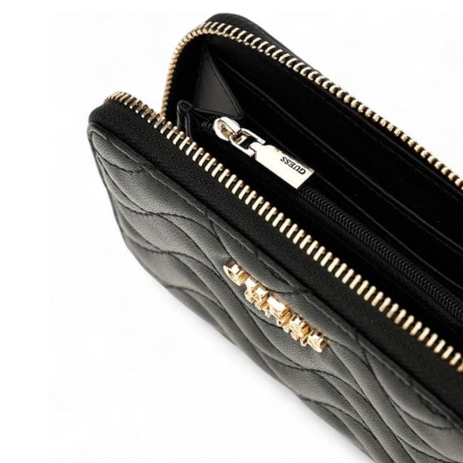 Γυναικείο πορτοφόλι μαύρο Guess QG9653140 Γυναικείο πορτοφόλι μαύρο Guess QG9653140 WALLETS Guess