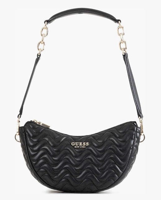 Γυναικεία τσάντα ώμου Guess QG965318 μαύρο Γυναικεία τσάντα ώμου Guess QG965318 μαύρο Shoulder Bags Guess