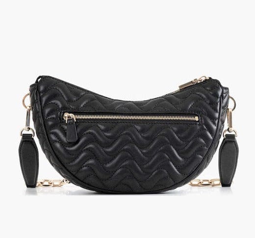 Γυναικεία τσάντα ώμου Guess QG965318 μαύρο Γυναικεία τσάντα ώμου Guess QG965318 μαύρο Shoulder Bags Guess