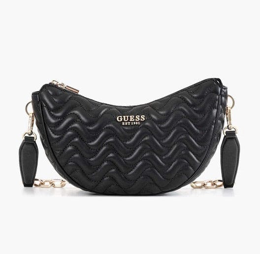 Γυναικεία τσάντα ώμου Guess QG965318 μαύρο Γυναικεία τσάντα ώμου Guess QG965318 μαύρο Shoulder Bags Guess