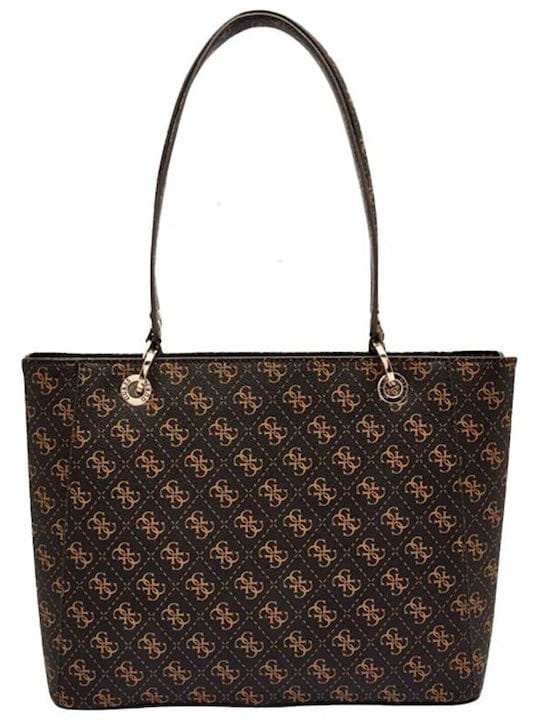 Γυναικεία τσάντα ώμου Guess QG967225 brown logo Γυναικεία τσάντα ώμου Guess QG967225 brown logo Shoulder Bags Guess