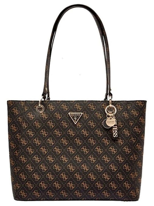 Γυναικεία τσάντα ώμου Guess QG967225 brown logo Γυναικεία τσάντα ώμου Guess QG967225 brown logo Shoulder Bags Guess