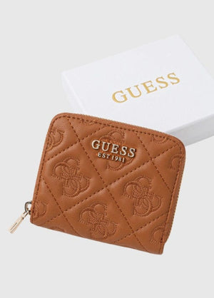 Γυναικείο πορτοφόλι Guess QL9658137 caramel Γυναικείο πορτοφόλι Guess QL9658137 caramel WALLETS Guess