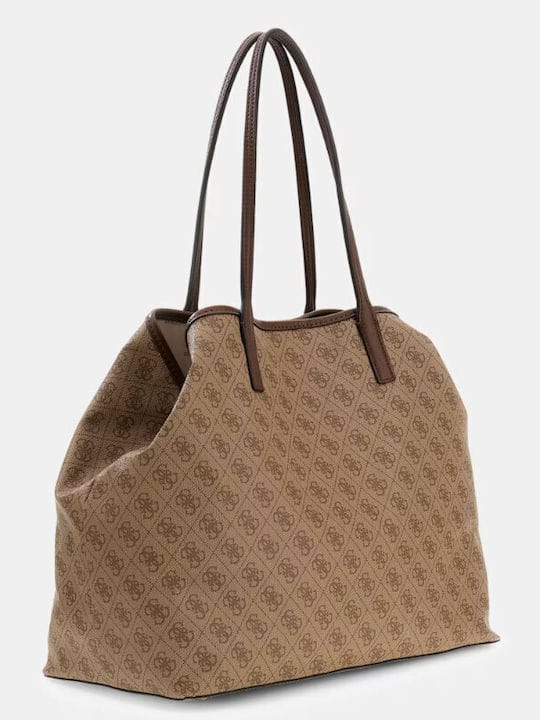 Γυναικεία τσάντα ώμου Guess Shopper ESG951429 latte logo Γυναικεία τσάντα ώμου Guess Shopper ESG951429 latte logo Shoulder Bags Guess