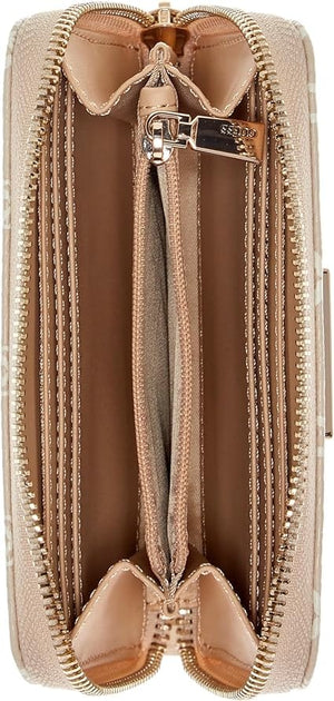 Γυναικείο πορτοφόλι Guess simple taupe PD9665140 Γυναικείο πορτοφόλι Guess simple taupe PD9665140 WALLETS Guess