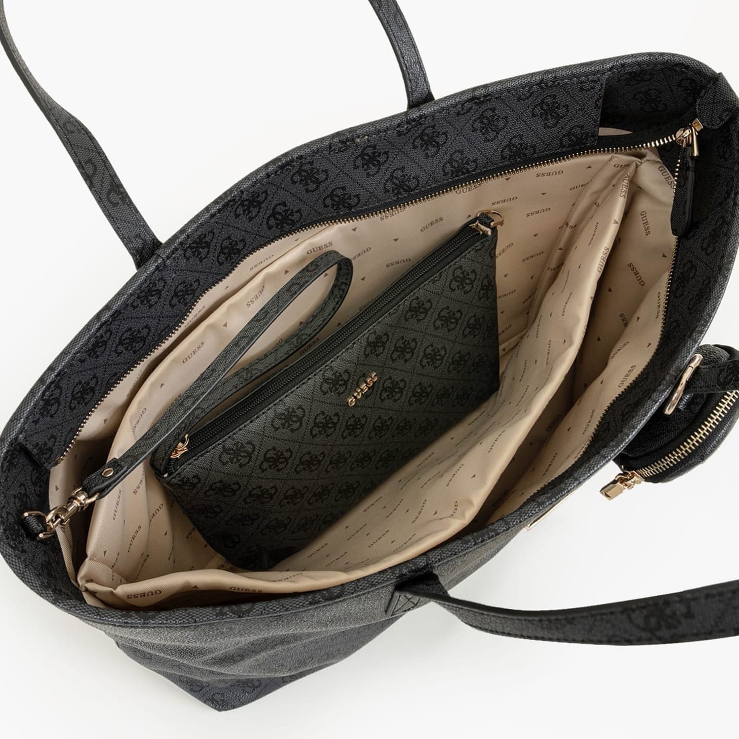 Γυναικεία τσάντα ώμου Guess SL712424 coal logo Γυναικεία τσάντα ώμου Guess SL712424 coal logo Shoulder Bags Guess