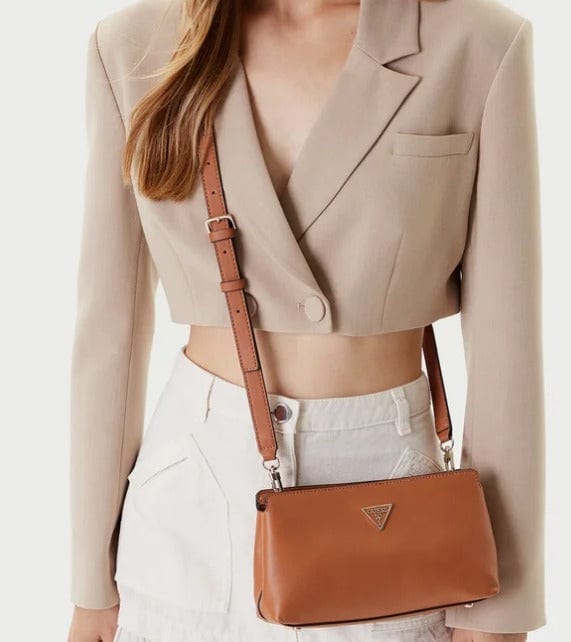 Γυναικεία τσάντα Guess  Talent NG966912 Caramel Γυναικεία τσάντα Guess  Talent NG966912 Caramel Crosswise Guess