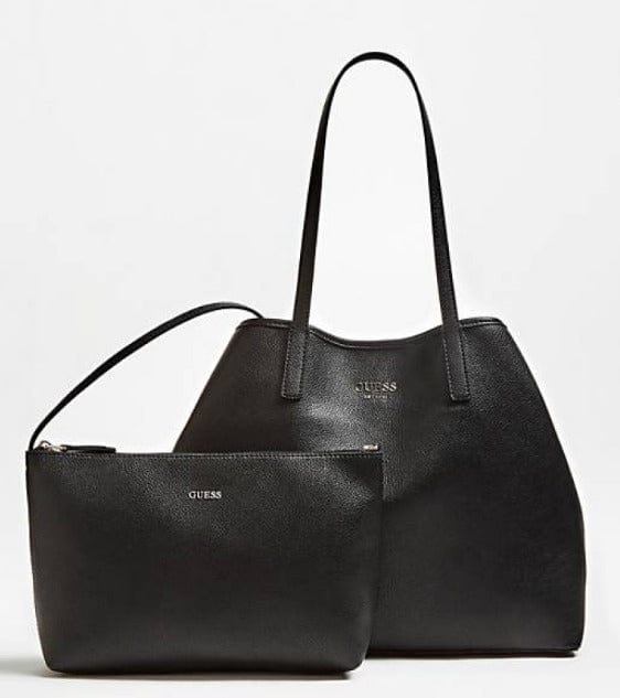 Γυναικεία τσάντα Guess Vikky  vg699529 μαύρο-La Scarpa Shoes Γυναικεία τσάντα Guess Vikky  vg699529 μαύρο Shoulder Bags Guess