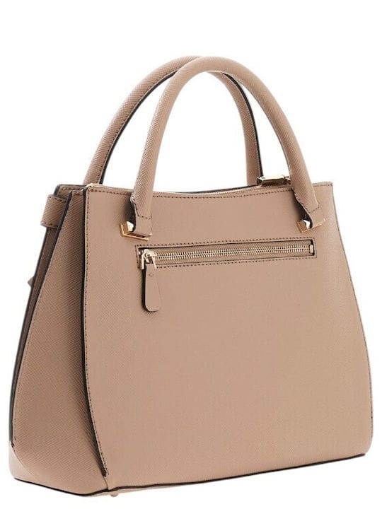Γυναικεία τσάντα χειρός Guess ZG809106 pale mocha Γυναικεία τσάντα χειρός Guess ZG809106 pale mocha Handbag Guess