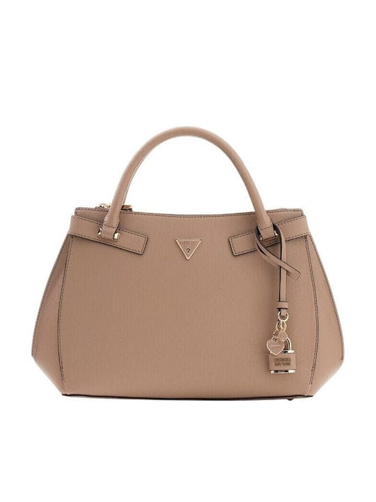 Γυναικεία τσάντα χειρός Guess ZG809106 pale mocha Γυναικεία τσάντα χειρός Guess ZG809106 pale mocha Handbag Guess