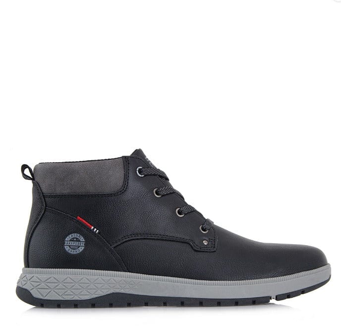 Ανδρικά casual μποτάκια Rhapsody 701 μαύρο-γκρι La Scarpa Shoes