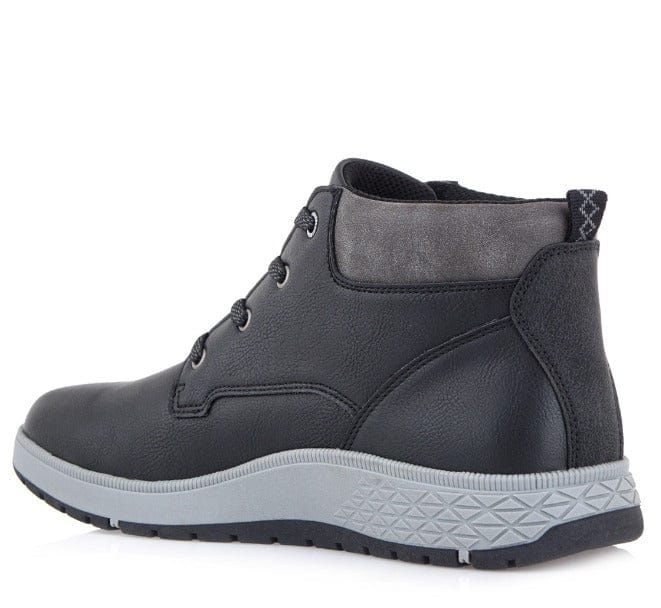 Ανδρικά casual μποτάκια Rhapsody 701 μαύρο-γκρι La Scarpa Shoes