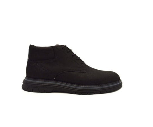 Ανδρικά μποτάκια Damiani 5201 μαύρο La Scarpa Shoes