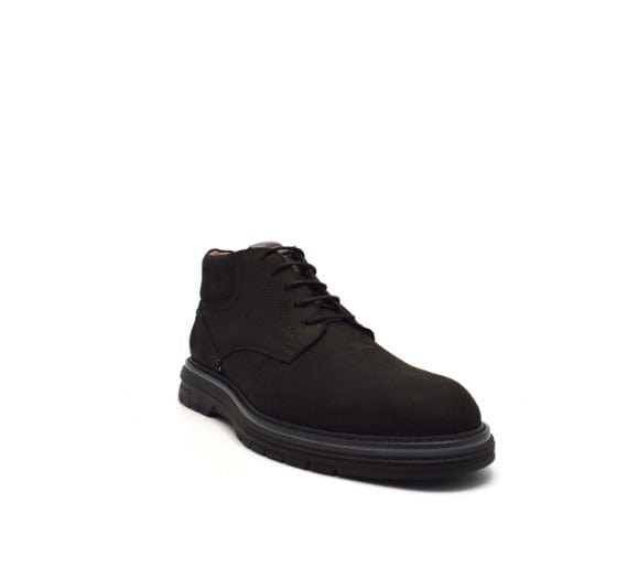 Ανδρικά μποτάκια Damiani 5201 μαύρο La Scarpa Shoes