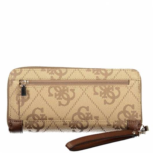Γυναικείο πορτοφόλι latte logo/brown Guess OS9901146 Γυναικείο πορτοφόλι latte logo/brown Guess OS9901146 WALLETS Guess