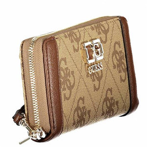 Γυναικείο πορτοφόλι latte logo/brown Guess OS9901146 Γυναικείο πορτοφόλι latte logo/brown Guess OS9901146 WALLETS Guess
