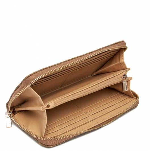 Γυναικείο πορτοφόλι latte logo Guess LG9648146 Γυναικείο πορτοφόλι latte logo Guess LG9648146 WALLETS Guess