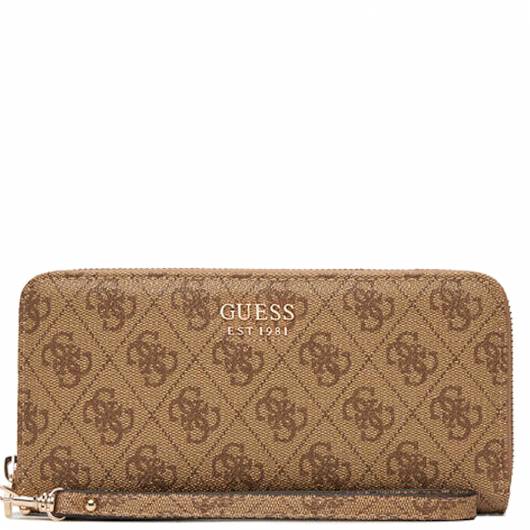 Γυναικείο πορτοφόλι latte logo Guess LG9648146 Γυναικείο πορτοφόλι latte logo Guess LG9648146 WALLETS Guess