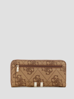 Γυναικείο πορτοφόλι Latte logo Guess OS7459146 Γυναικείο πορτοφόλι Latte logo Guess OS7459146 WALLETS Guess