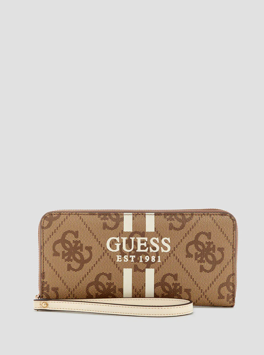 Γυναικείο πορτοφόλι Latte logo Guess OS7459146 Γυναικείο πορτοφόλι Latte logo Guess OS7459146 WALLETS Guess
