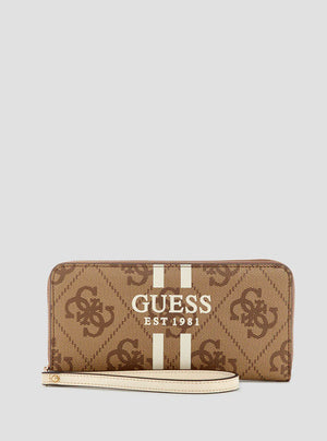 Γυναικείο πορτοφόλι Latte logo Guess OS7459146 Γυναικείο πορτοφόλι Latte logo Guess OS7459146 WALLETS Guess