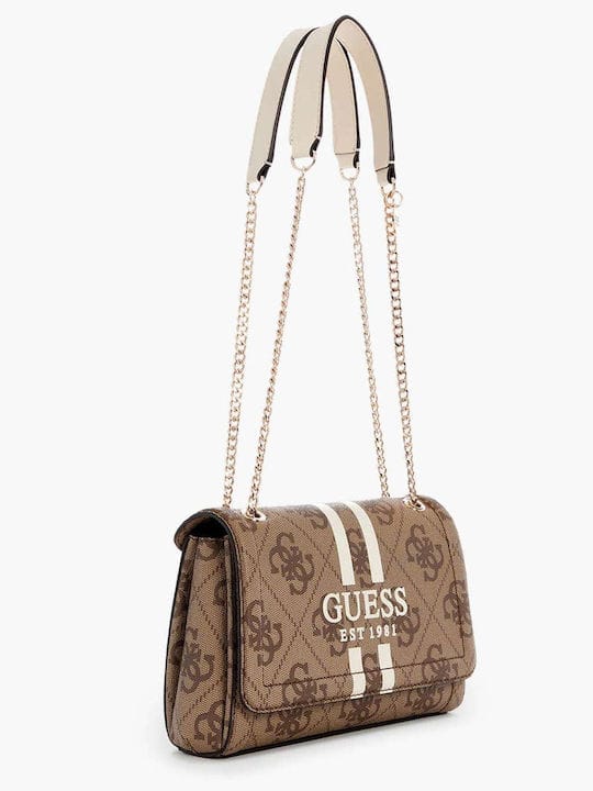 Γυναικεία τσάντα ώμου/χιαστί latte logo Guess OS967221 Γυναικεία τσάντα ώμου/χιαστί latte logo Guess OS967221 Shoulder Bags Guess