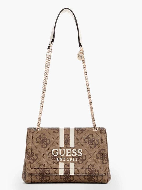 Γυναικεία τσάντα ώμου/χιαστί latte logo Guess OS967221 Γυναικεία τσάντα ώμου/χιαστί latte logo Guess OS967221 Shoulder Bags Guess