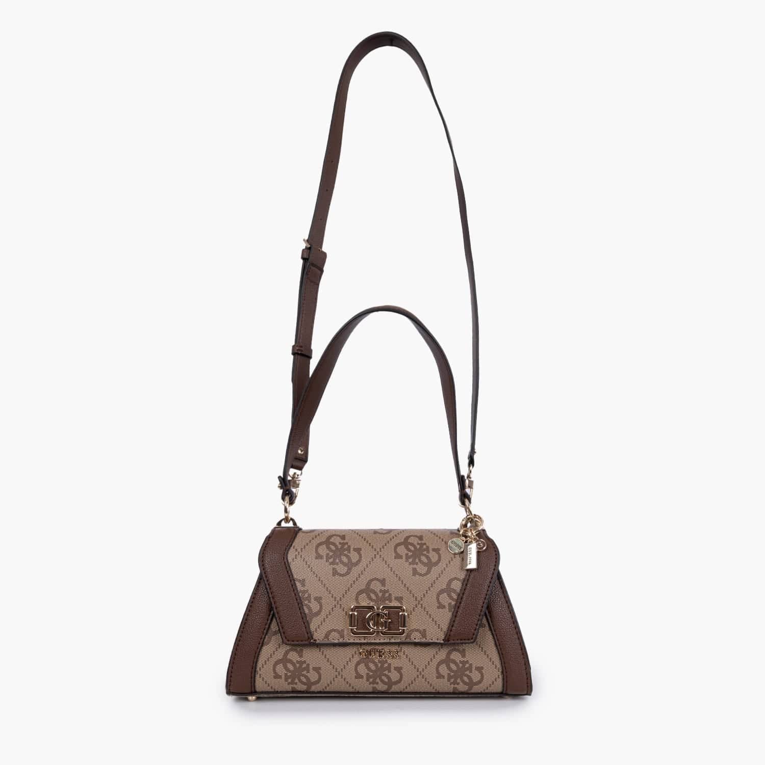 Γυναικεία τσάντα ώμου/χιαστί latte logo Guess OS990119 Γυναικεία τσάντα ώμου/χιαστί latte logo Guess OS990119 Shoulder Bags Guess