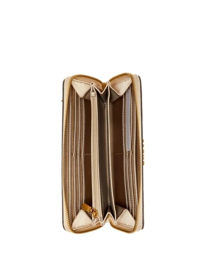 Γυναικείο πορτοφόλι latte logo Guess SG7459146 Γυναικείο πορτοφόλι latte logo Guess SG7459146 WALLETS Guess