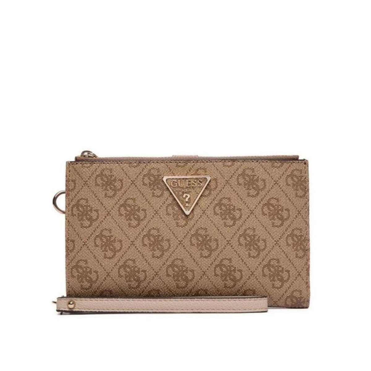 Γυναικείο πορτοφόλι latte logo Guess SG7459157 Γυναικείο πορτοφόλι latte logo Guess SG7459157 WALLETS Guess