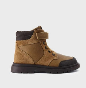 Παιδικά σπορ μποτάκια Mayora 44412 καφέ-La Scarpa Shoes Παιδικά σπορ μποτάκια Mayora 44412 καφέ BOYS MAYORAL