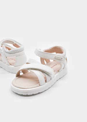 Παιδικά σανδάλια για κορίτσι λευκό Mayoral 41741 Παιδικά σανδάλια για κορίτσι λευκό Mayoral 41741 GIRLS MAYORAL