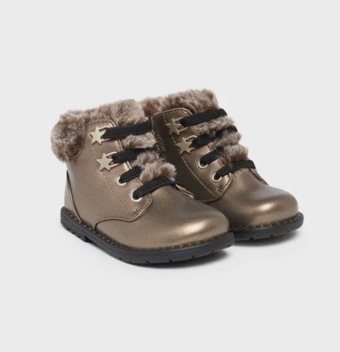 Παιδικά μποτάκια Mayoral 42399 bronce-La Scarpa Shoes Παιδικά μποτάκια Mayoral 42399 bronce GIRLS MAYORAL