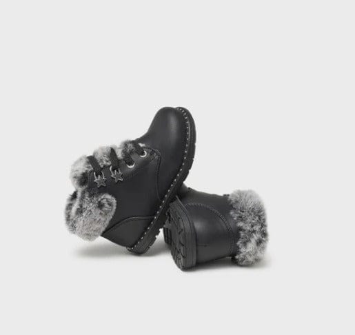 Παιδικά μποτάκια Mayoral 42399 μαύρο-La Scarpa Shoes Παιδικά μποτάκια Mayoral 42399 μαύρο GIRLS MAYORAL