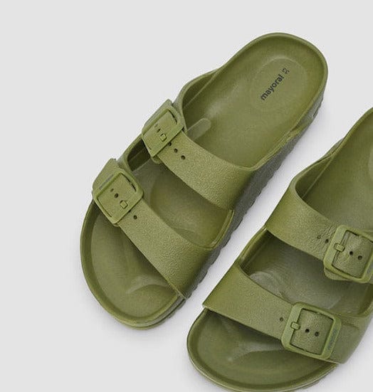 Παιδικές παντόφλες Mayoral 43570 χακί-La Scarpa Shoes Παιδικές παντόφλες Mayoral 43570 χακί BOYS MAYORAL