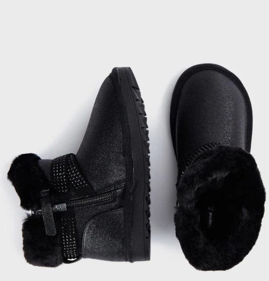Παιδικά μποτάκια Mayoral 44396 μαύρο-La Scarpa Shoes Παιδικά μποτάκια Mayoral 44396 μαύρο GIRLS MAYORAL