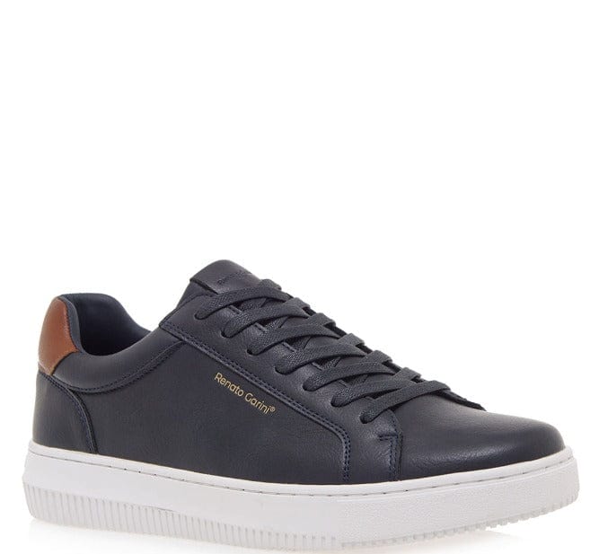 Ανδρικά sneakers Renato Garini 952 μπλε - ταμπά MEN CASUAL TSAKIRIS MALLAS MEN