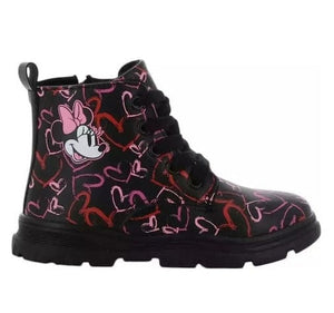 Παιδικά ανατομικά μποτάκια για κορίτσι Minnie Mouse DM011250 μαύρο Παιδικά ανατομικά μποτάκια για κορίτσι Minnie Mouse DM011250 μαύρο GIRLS EXE KIDS
