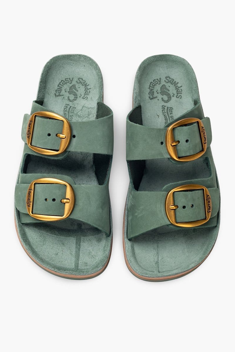 Γυναικεία  σανδάλια mint Fantasy S310 Γυναικεία  σανδάλια mint Fantasy S310 FLAT SANDALS FANTASY SANDALS