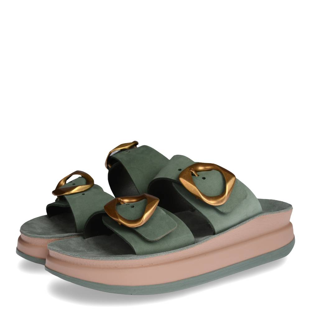 Γυναικεία σανδάλια mint S1121 Fantasy Γυναικεία σανδάλια mint S1121 Fantasy FLAT SANDALS FANTASY SANDALS