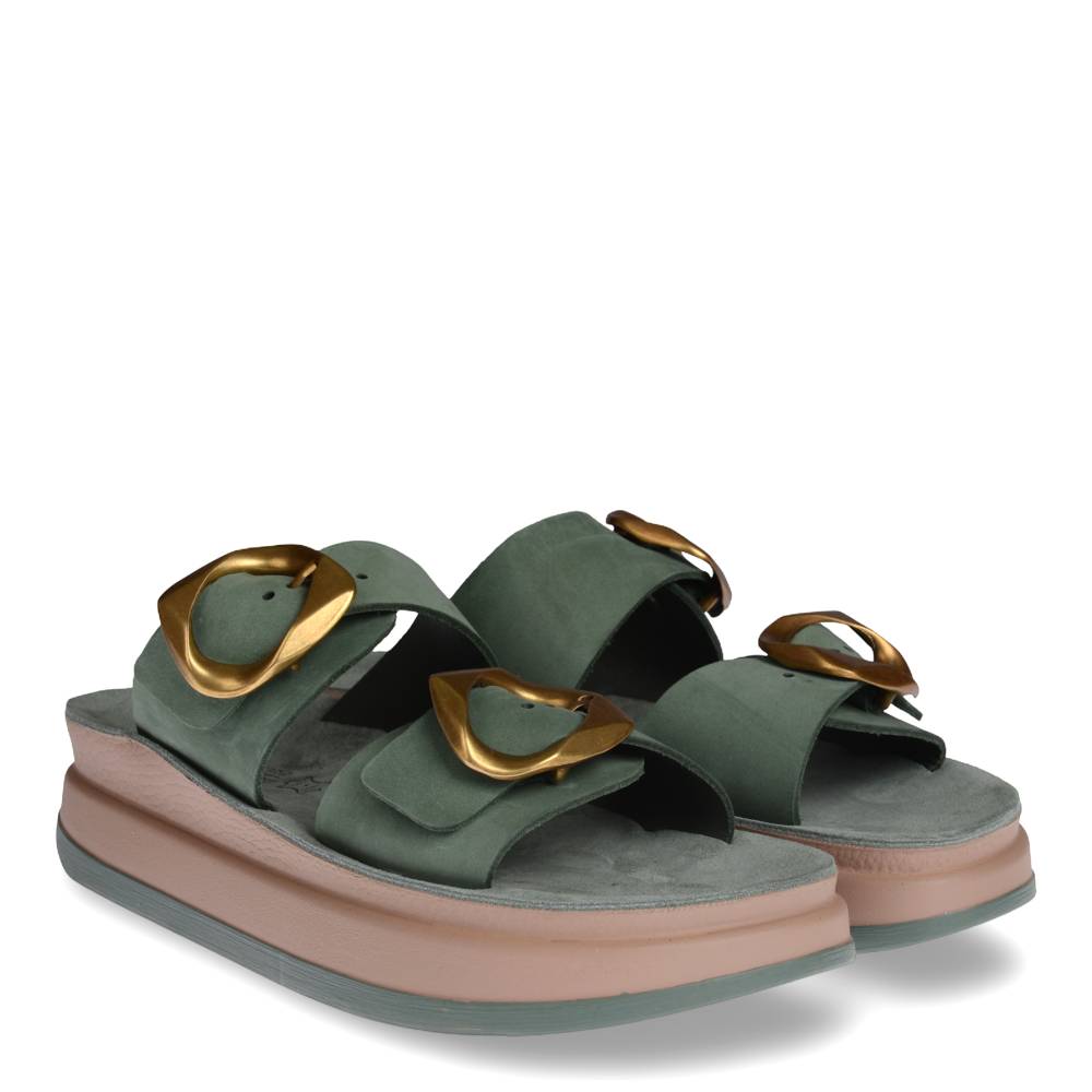 Γυναικεία σανδάλια mint S1121 Fantasy Γυναικεία σανδάλια mint S1121 Fantasy FLAT SANDALS FANTASY SANDALS