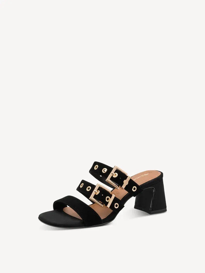 Γυναικεία mule μαύρο Tamaris 1-27222 Γυναικεία mule μαύρο Tamaris 1-27222 SANDALS TAMARIS