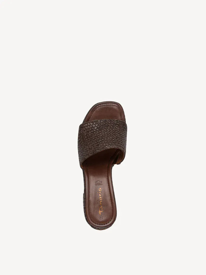 Γυναικεία mule καφέ Tamaris 1-27232 Γυναικεία mule καφέ Tamaris 1-27232 SANDALS TAMARIS